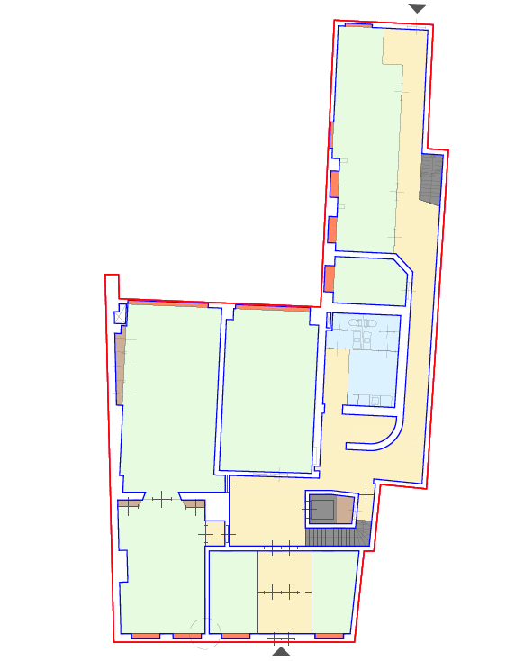 Ground floor — 311 m²