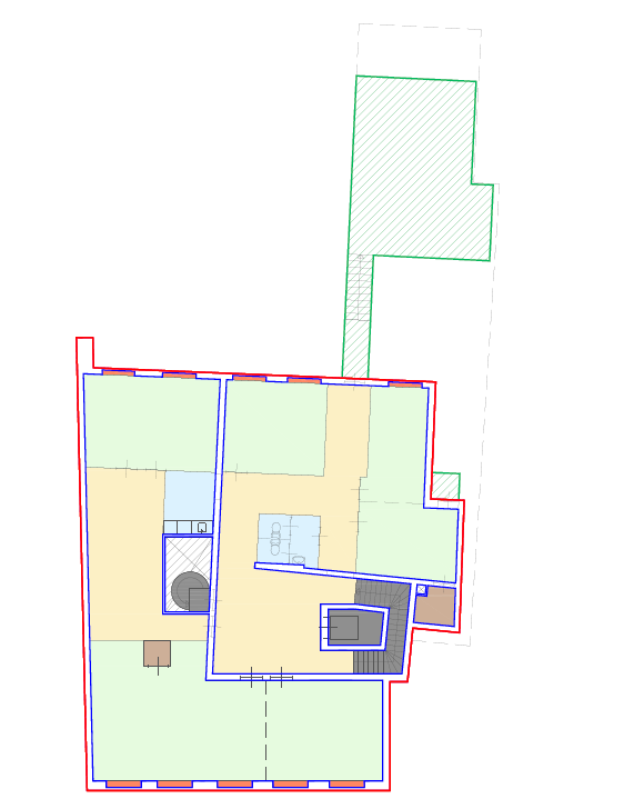 Second floor — 230 m²