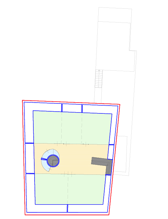 Third floor — 171 m²